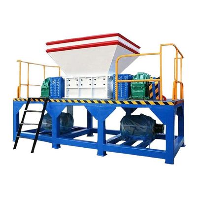 60-80rpm ماشین خرد کردن لاستیک کامیون زباله دو محور ماشین خرد کردن لاستیک بازیافت