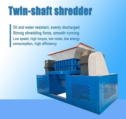 ماشین خردکننده چوب سنگین 380 ولت Twin Shaft Wood Pallet Shredder