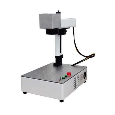 مینی Jpt CO2 فلزی نقره طلا فیبر لیزر نشان دادن ماشین حکاکی 30W 50W 100W