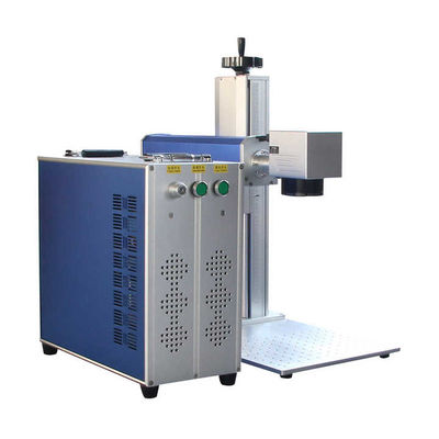 30W 50W 100W دستگاه علامت گذاری لیزر فیبر سه بعدی IPG نشانگر لیزر فلزی