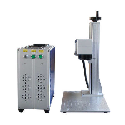 دستگاه علامت گذاری لیزری فیبر قابل حمل 20w 30w 50w 100w CO2 Laser Marker
