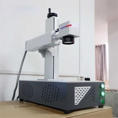 ماشین علامت گذاری رنگی فیبر لیزر 7000mm/s Mopa JPT Fiber Laser Marker