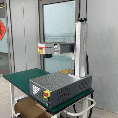 دستگاه علامت گذاری لیزری 3D Raycus 20W 30W 50W نشانگر لیزر فیبر فلزی