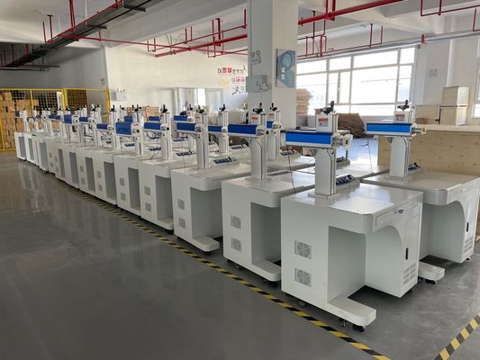ماشین کوچک Raycus JPT CNC Fiber Laser Marking 20w 30w 50w 100w