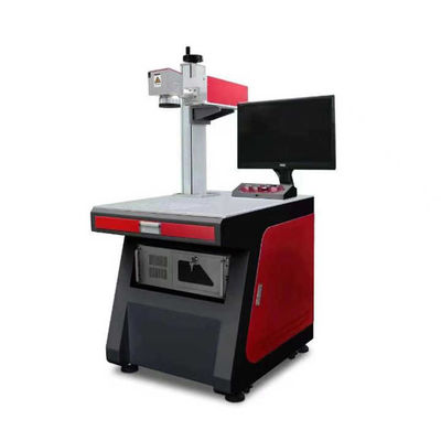 دستگاه علامت گذاری لیزر UV با دقت بالا برای پلاستیک فلزی PVC 7000mm/s
