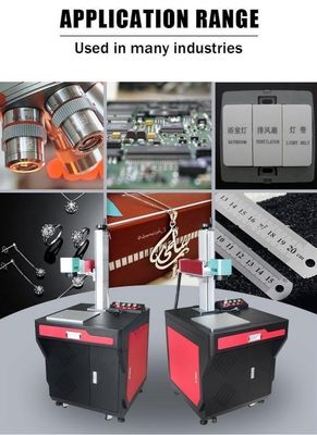 دستگاه علامت گذاری لیزر UV با دقت بالا برای پلاستیک فلزی PVC 7000mm/s