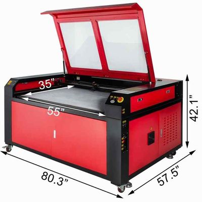 0-400mm/s ماشین برش لیزر شیشه گرم شده خنک کننده هوا 400mm*400mm