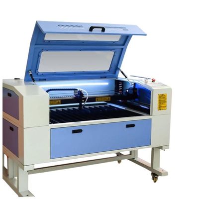 9060 مینی CO2 ماشین حکاکی لیزر CNC 0-400mm/s خنک کننده هوا