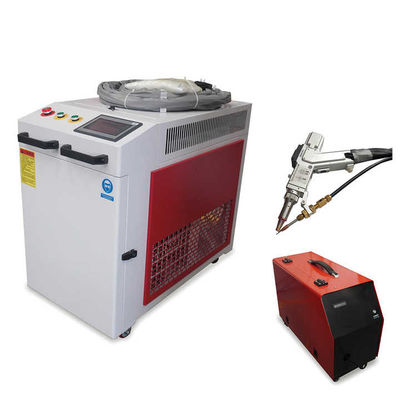 دستگاه جوش لیزری فیبر کوچک دستی 4 در 1 1000 * 800 * 1500mm