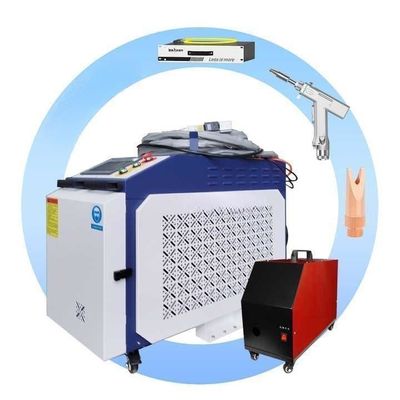 جوشگر لیزری فیبر دستی کاملا خودکار 3 در 1 با خنک کننده آب