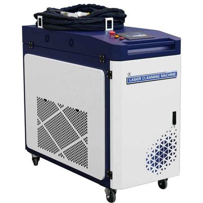 2000W ماشین تمیز کردن لیزر برای فلز چوب سنگ خاک رنگ گرد و غبار حذف