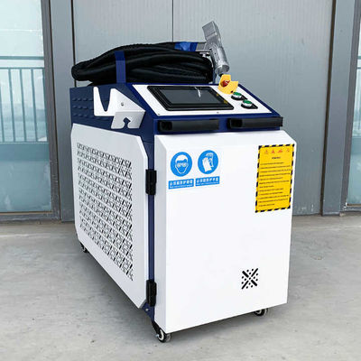 1000w 1500w 2000w دستگاه لیزر فیبر برای تمیز کردن فلز زنگ آلود