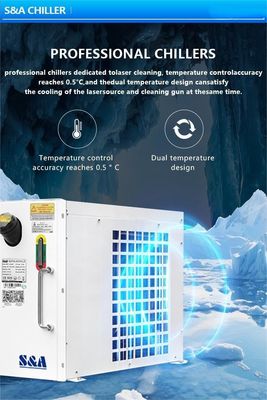1000w 1500w 2000w دستگاه لیزر فیبر برای تمیز کردن فلز زنگ آلود
