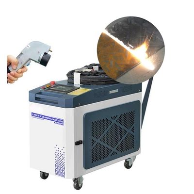 ماشین تمیز کردن لیزر فلزی با قدرت خروجی 1500W و قطر نقطه ای 4-6mm