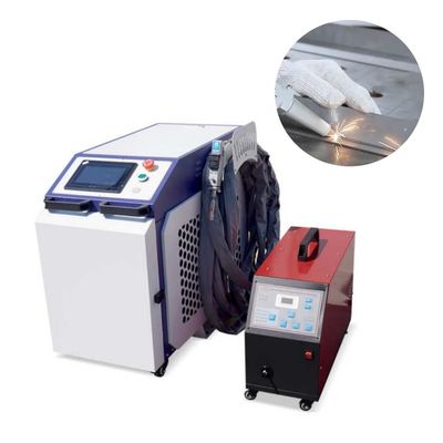 ماشین جوشکاری لیزری خنک کننده آب با قطر نقطه فوکال 0.2-3mm و نرخ قدرت 1000W