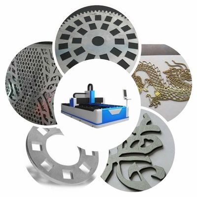 1500w 3000w 5000w 10000w فولاد ضد زنگ کربن Cnc فیبر لیزر برش دهنده قطعات فلزی لیزر ماشین برش