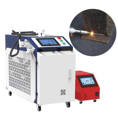 فايبر ليزر جوشکاري 3 در 1 دستگاه تمیز کردن جوشکاري ليزر پاک کننده جوشکاري برش 1000-3000w