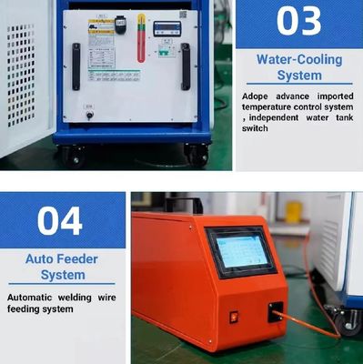 فايبر ليزر جوشکاري 3 در 1 دستگاه تمیز کردن جوشکاري ليزر پاک کننده جوشکاري برش 1000-3000w