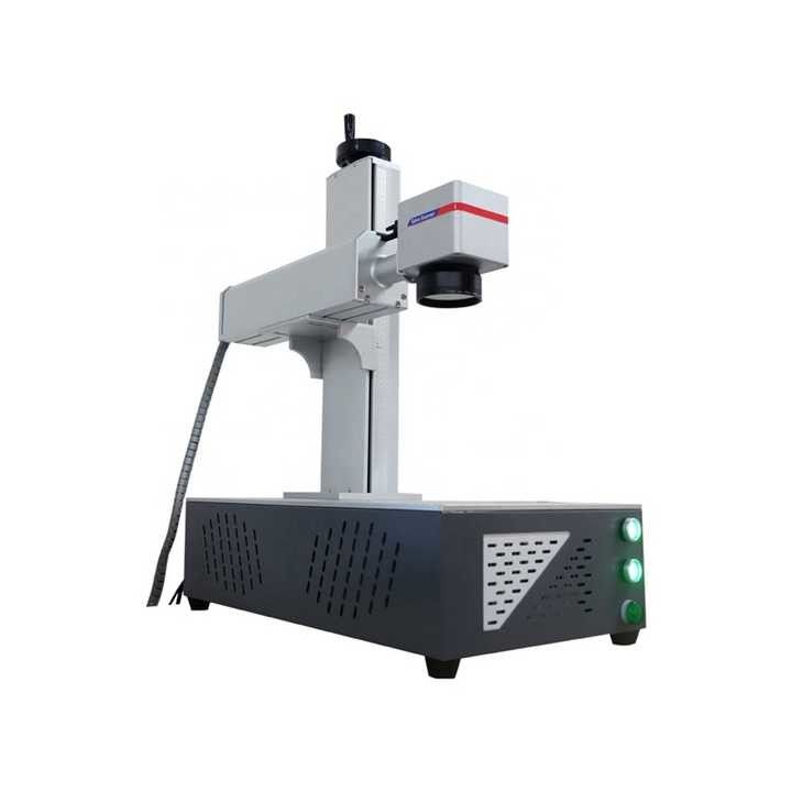 ماشین نقاشی فلزی فیبر لیزر 3D 20W 30W 50W Raycus Fiber Laser Marker