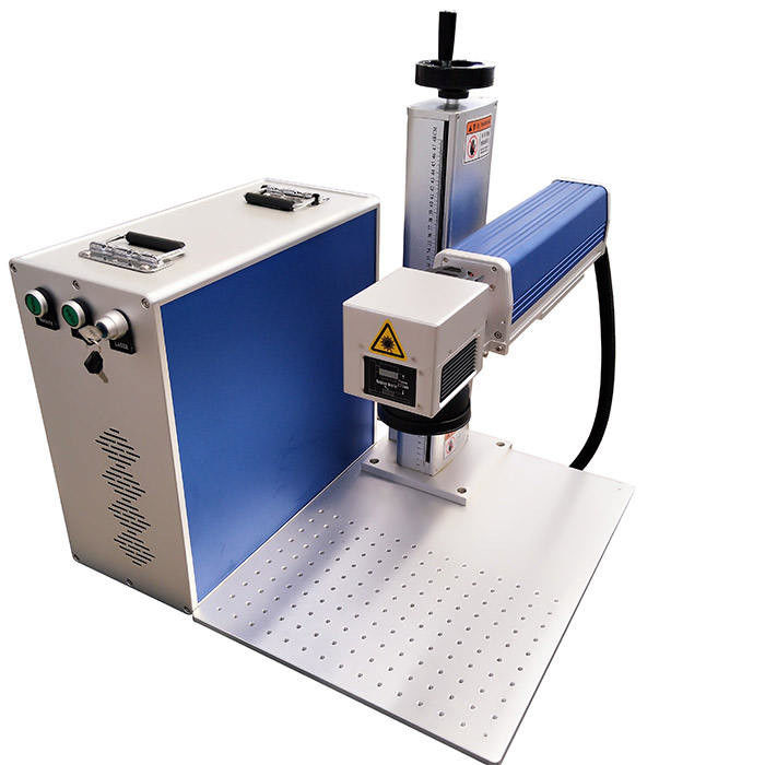 20W 30W 50W 100 وات فلز فولاد ضد زنگ برنج موپا فیبر CNC لیزر مارکر